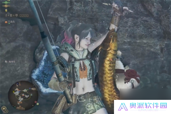 怪物猎人荒野黄金鱼具体位置分享