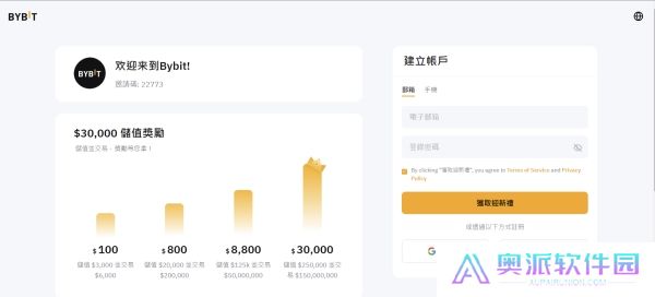 bybit交易所中文版开户注册