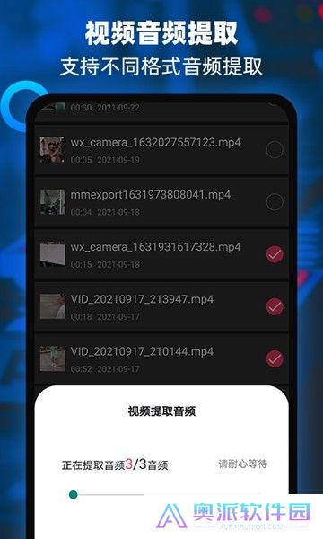 音频提取器编辑器