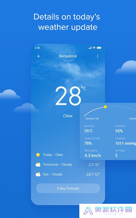 小米天气预报