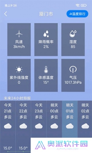 桌面天气